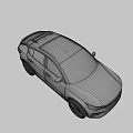 Volvo C40 charging version 3d model