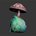 Frog Frog Frog Poison Frog Game Frog Reptile Cold Blooded Animal Reptile Reptile 3d model