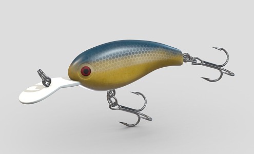 modern bait 3d model