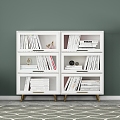 Nordic Bookcase 3d model