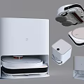 Smart Robot Vacuum Cleaning System With Docking Station Automatic Emptying And Accessories