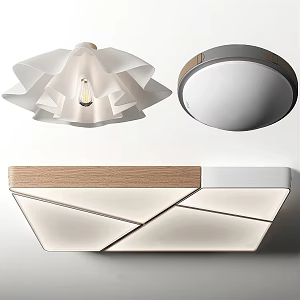modern ceiling lamp 3d model