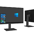 Modern computer monitor 3d model