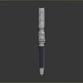 Modern Industrial Mechanical Component With Layered Metal Structure And Cylindrical Design