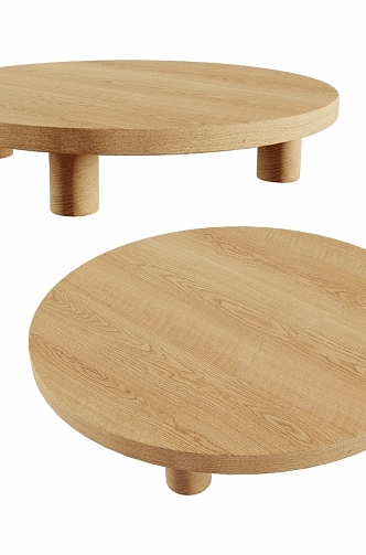 Coffee table number 0015 3d model