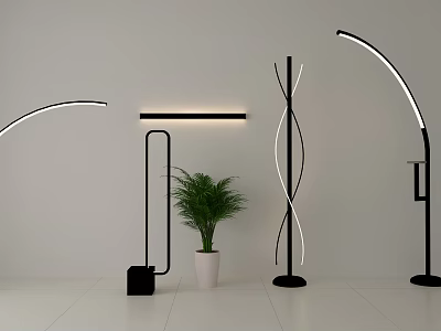 Modern Floor Lamp Art Floor Lamp 3d model Modern Floor Lamp Art Floor Lamp 3d model