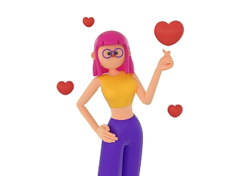 Characters Cartoon Characters 3d model