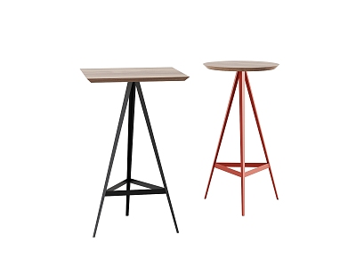 Modern Bar Stool Bar Counter Combination 3d model