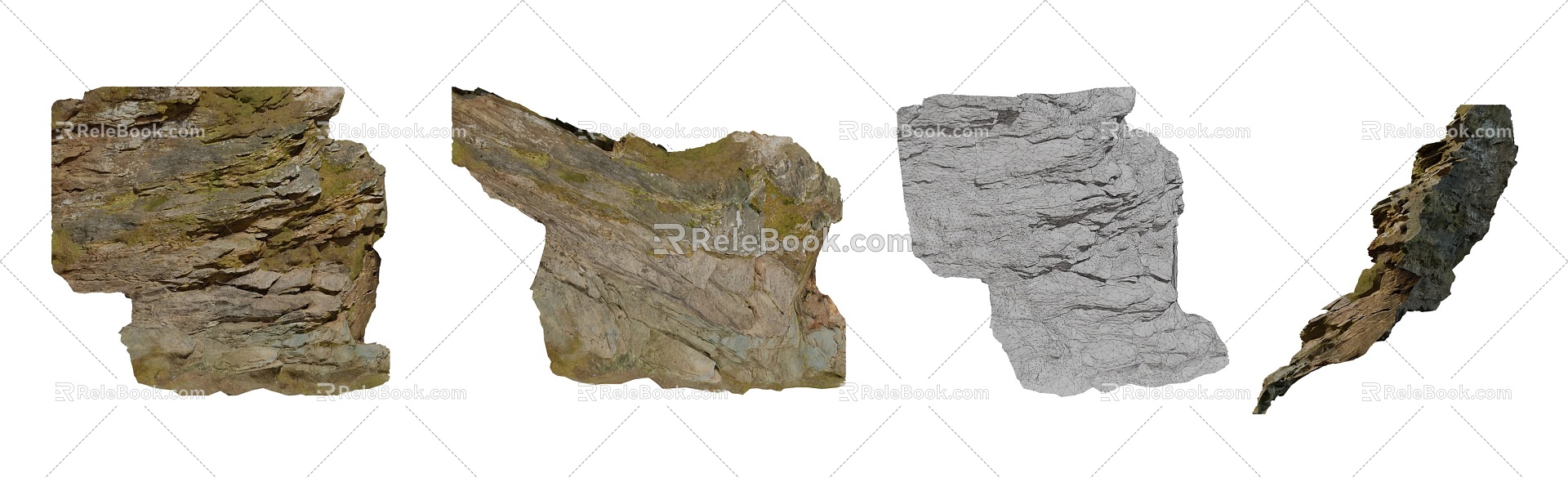 Stone Rock Rock 3d model