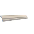 White Decorative Corner Trim For Home Interior Decoration With Elegant Design