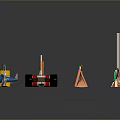 Diverse Equipment Collection Featuring Small Tools And Colorful Neatly Arranged Components