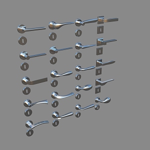 Door handle 3d model