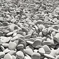 Modern pebble 3d model