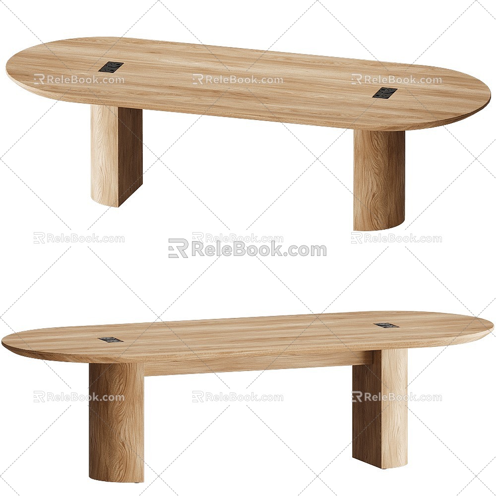 Carel Woodworks table 3d model