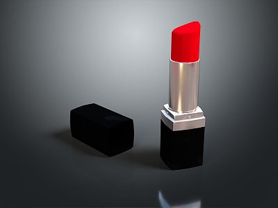 Lipstick lipstick lip glaze fashion lipstick all kinds of lipstick big brand lipstick cosmetics women's products 3d model