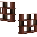 Nordic Simple Decorative Bookcase Bookcase Simple Decorative Bookcase 3d model