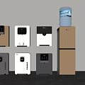 Modern Daily Water Dispensers With Various Designs And Color Options For Home Use
