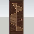 Single door 3d model