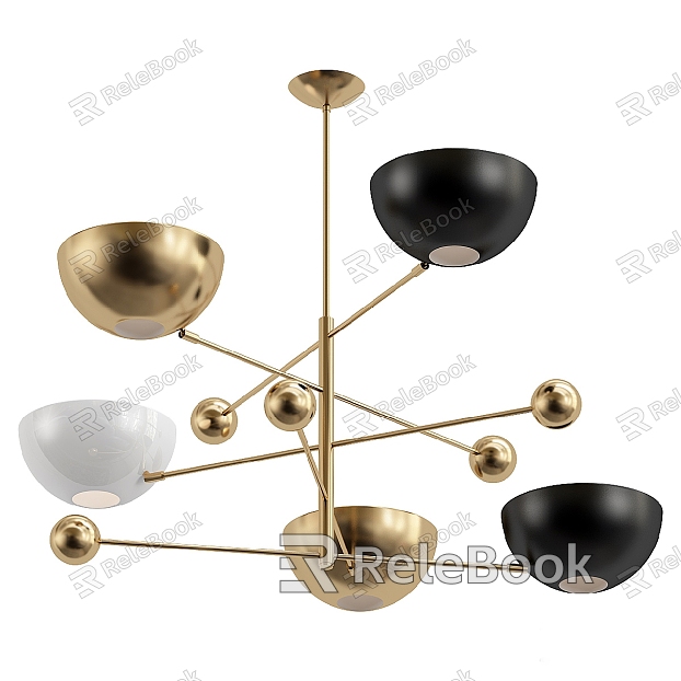 Chandelier Multi-head Hotel Chandelier Bedside Chandelier Art Chandelier model