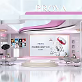 PROYA Beauty Store Featuring Modern Interior Display Area And Skincare Products