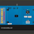 HARTECH HT 10 P Blue Enclosed Diesel Generator For Industrial Power Supply