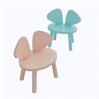 Modern Children's Chair Children's Chair 3d model