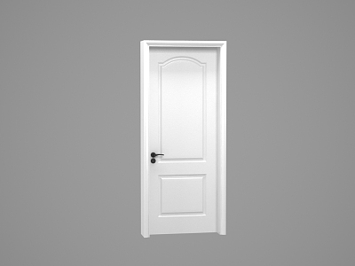 Wooden door 3d model