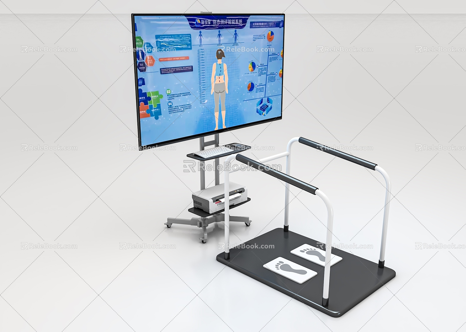 Posture Assessment and Correction System 3d model