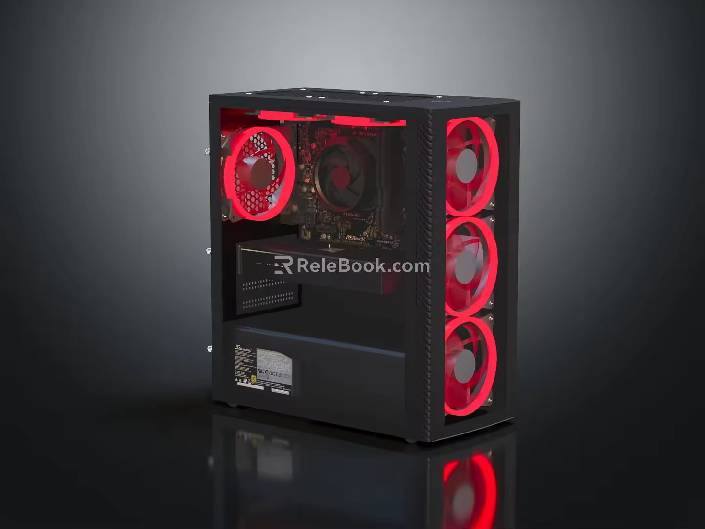 Modern mainframe computer mainframe computer chassis 3d model