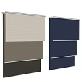 Stylish Window Blinds In Various Colors And Modern Design For Home Interior