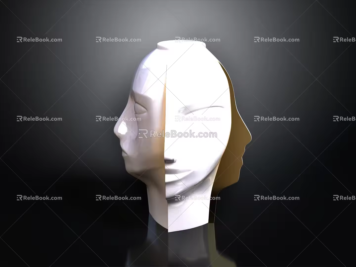 Head Character Portrait Head Various Heads Various Heads Head Carving Head Carving Portrait Face Carving 3d model