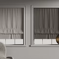 MISSANA window curtain fabric curtain rolling shutter 3d model
