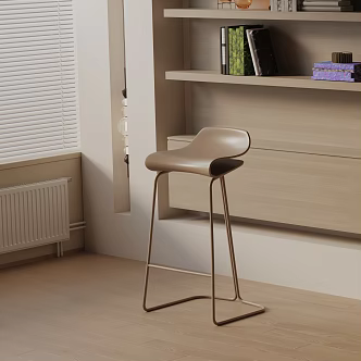 Modern Bar Chair 3d model