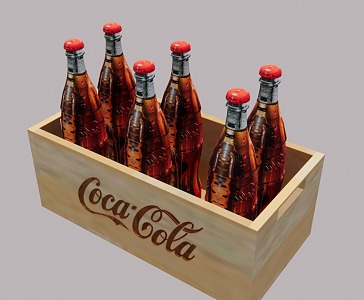 Coke Soda 3d model