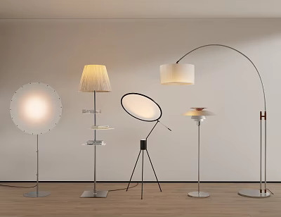 Modern floor lamp floor lamp combination 3d model Modern floor lamp floor lamp combination 3d model