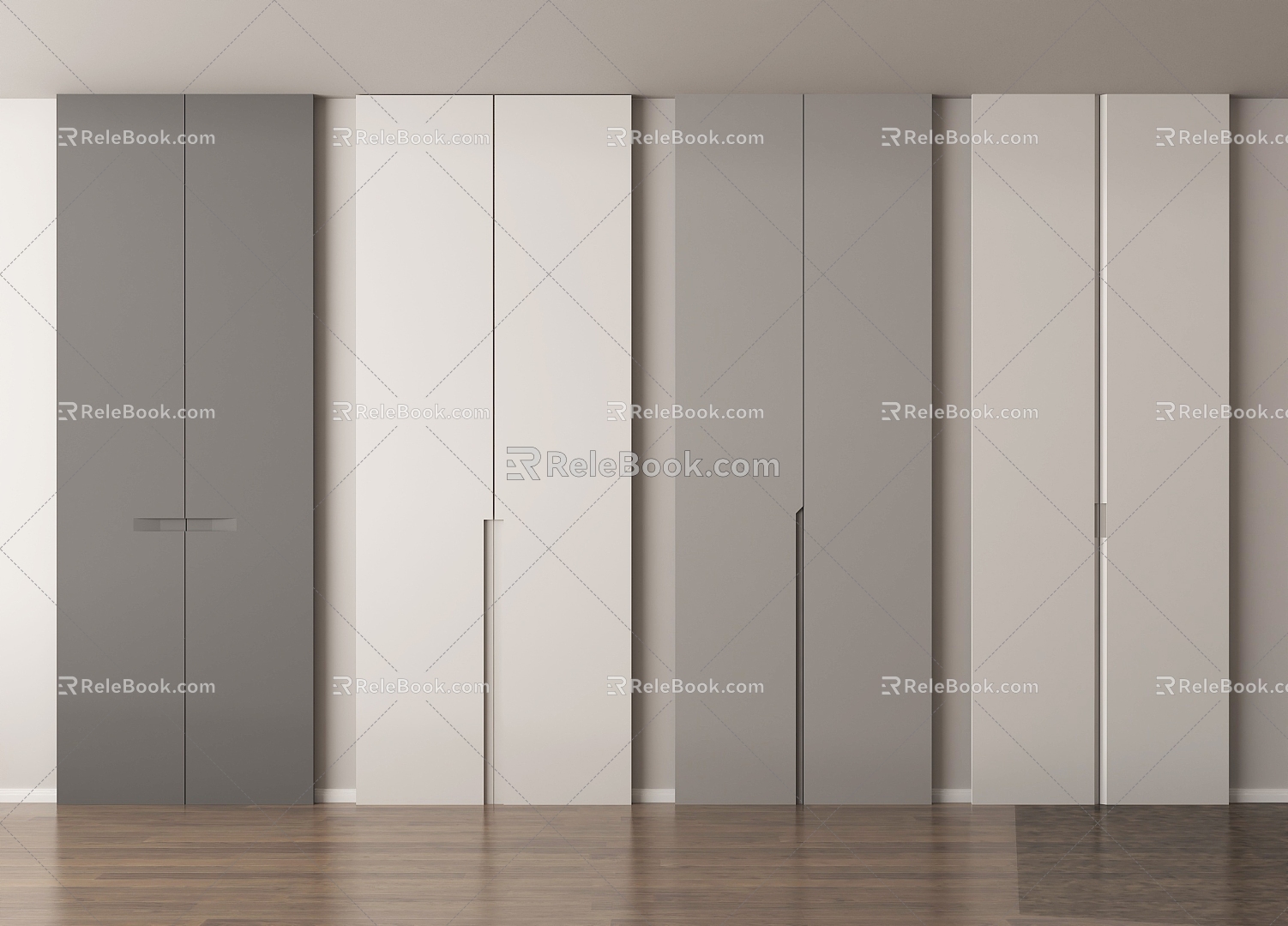 Door Panel Cabinet Door Panel 3d model