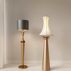Modern Light Luxury Metal Floor Lamp Living Room Floor Lamp Study Room Floor Lamp Art Floor Lamp Retro Floor Lamp 3d model