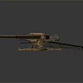 Vintage Military Weapons Collection Featuring Artillery And Machine Gun Models