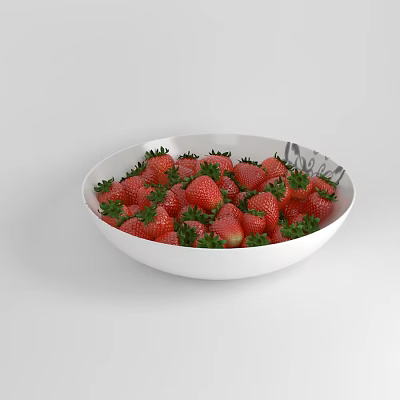 Modern fruit food 3d model