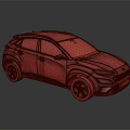 Gold SUV Car With Modern Exterior Sleek Body Lines And Alloy Wheels