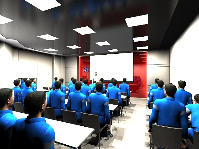 Indoor meeting 3d model