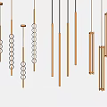 Modern chandelier 3d model