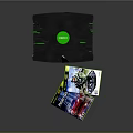 Xbox Console With Car Racing Games Including Forza Horizon And Game Discs