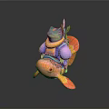 Frog Poison Frog Game Frog Reptile Cold Blooded Animal Reptile 3d model