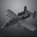 Aerospace Military Jet With Twin Engines Weapon Mounts And Shark Mouth Design