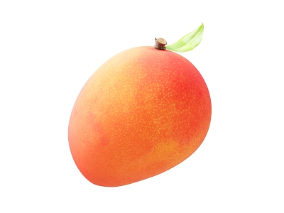 Modern fruit mango 3d model