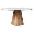 Nordic Dining Table Minimalist Dining Table Solid Wood Dining Table Oak Dining Table Marble Dining Table Round Dining Table 3d model