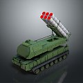 missile vehicle anti-aircraft missile vehicle cruise missile vehicle anti-tank missile vehicle military vehicle military vehicle transportation 3d model