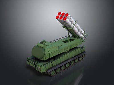 missile vehicle anti-aircraft missile vehicle cruise missile vehicle anti-tank missile vehicle military vehicle military vehicle transportation 3d model