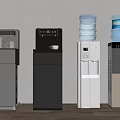 Modern Water Dispensers In Various Colors And Styles For Home Daily Use